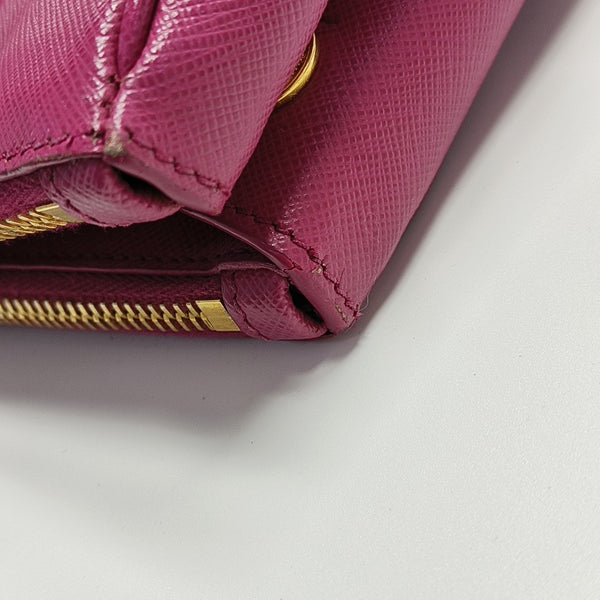Galleria Medium Saffiano Calfskin Red
