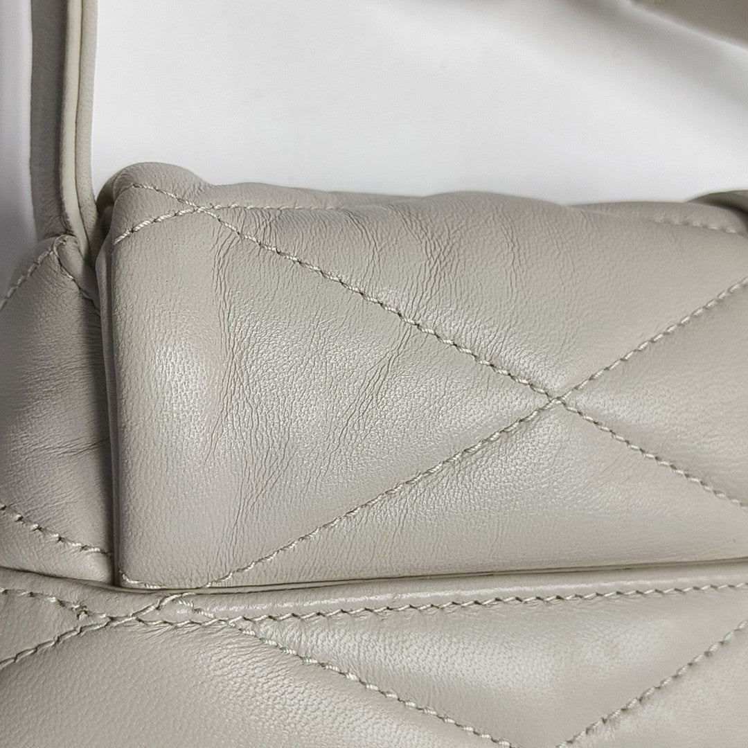 LE 57 Quilted Lambskin White