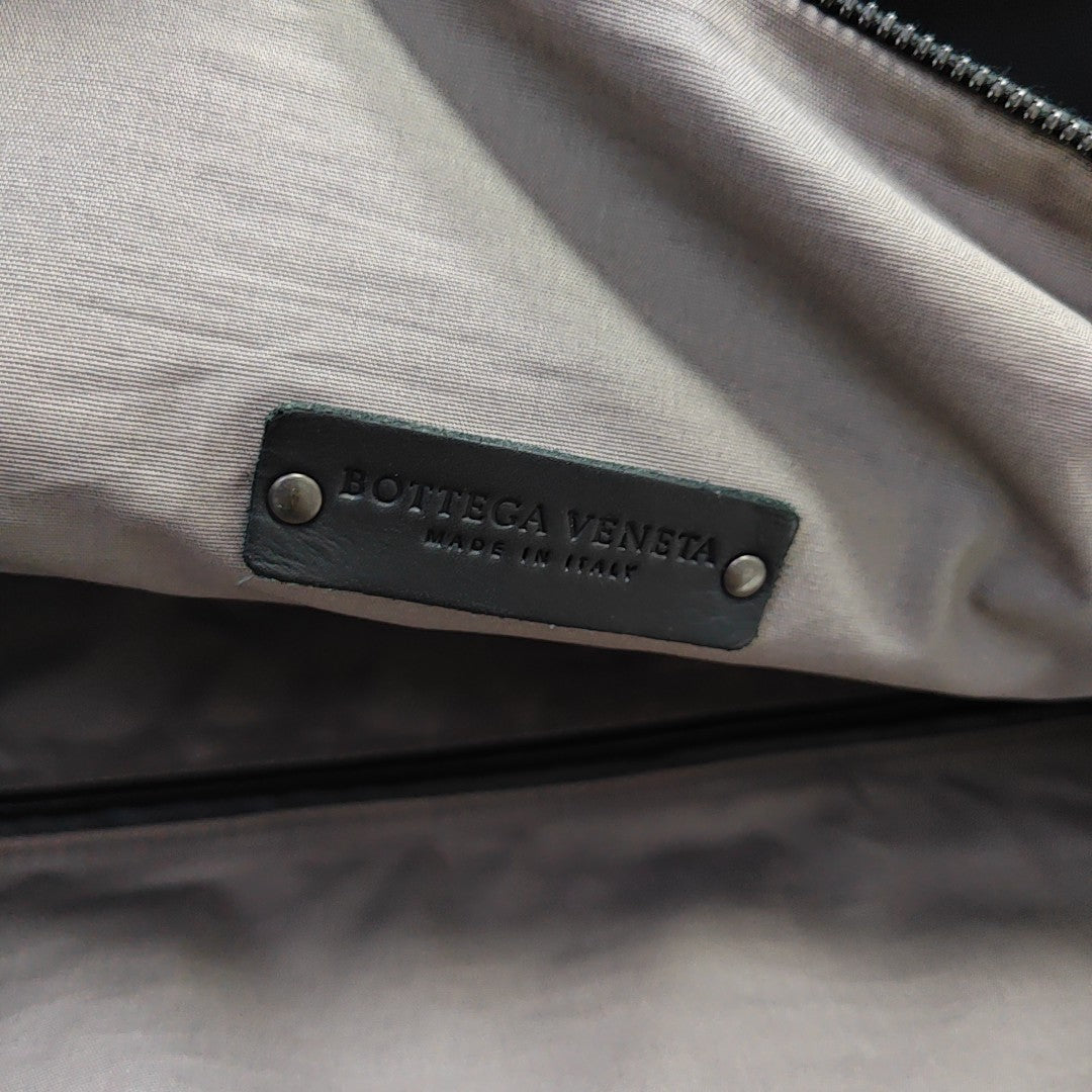 Fabric Top Handle Bag Black