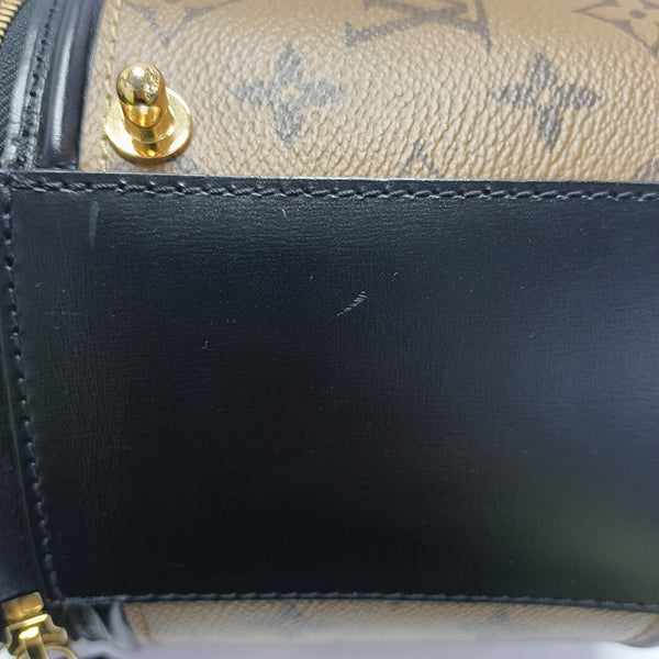 CANNES PM Monogram Coated Canvas Brown