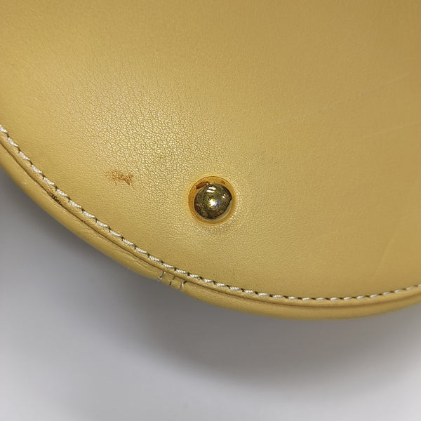 Calfskin Bucket Bag Yellow