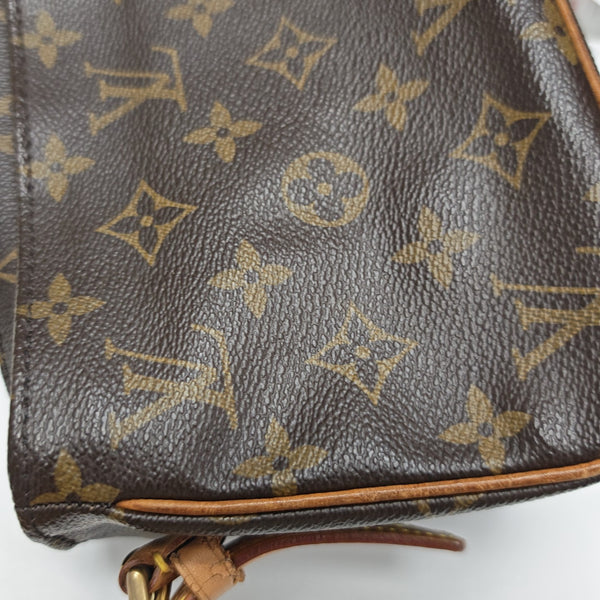 VIVA CITE Monogram Coated Canvas Brown