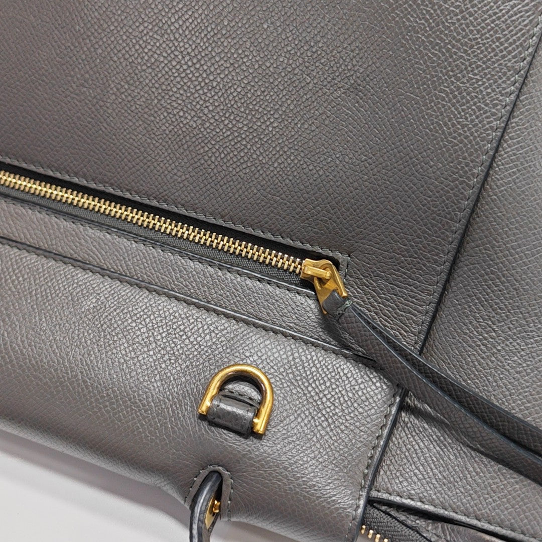 BELT Calfskin Gray
