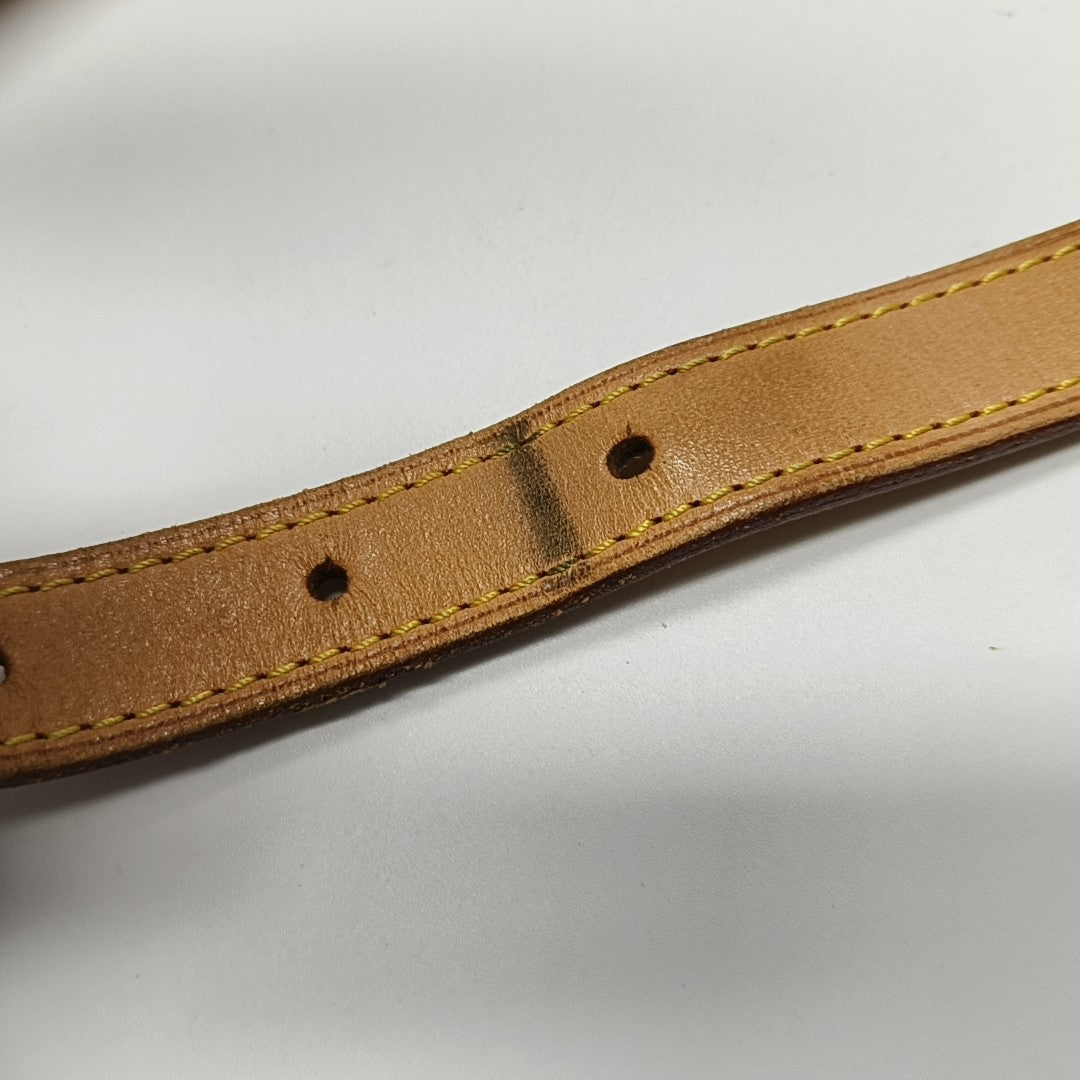 MENILMONTANT MM Monogram Coated Canvas Brown