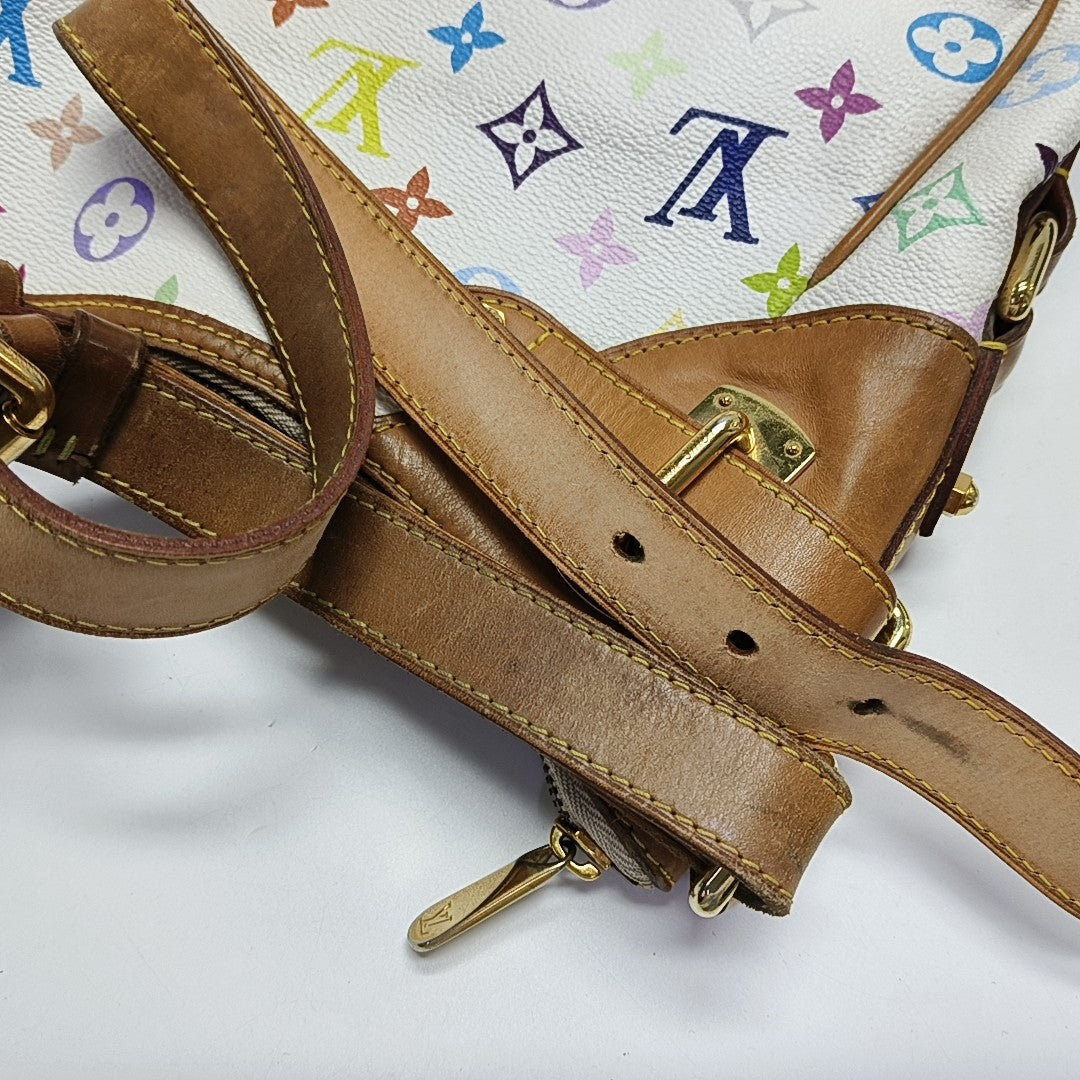 LV × TM GRETA Monogram Coated Canvas White