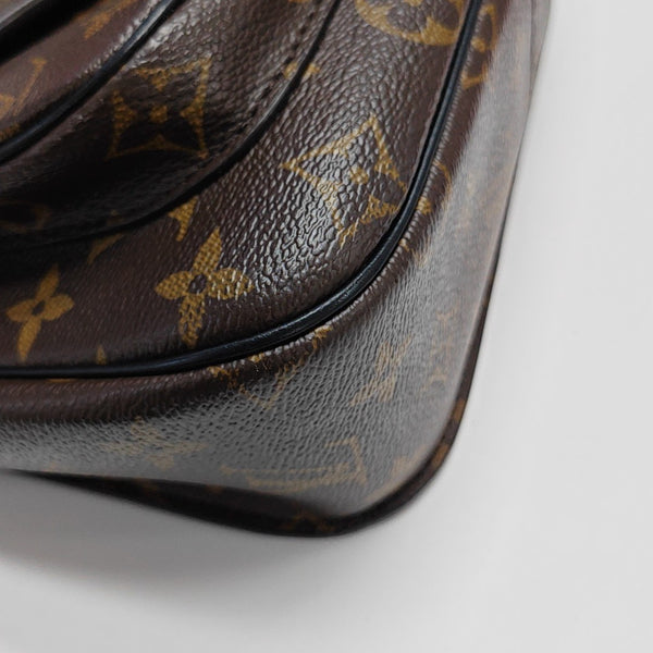 PASSY Monogram Coated Canvas Brown
