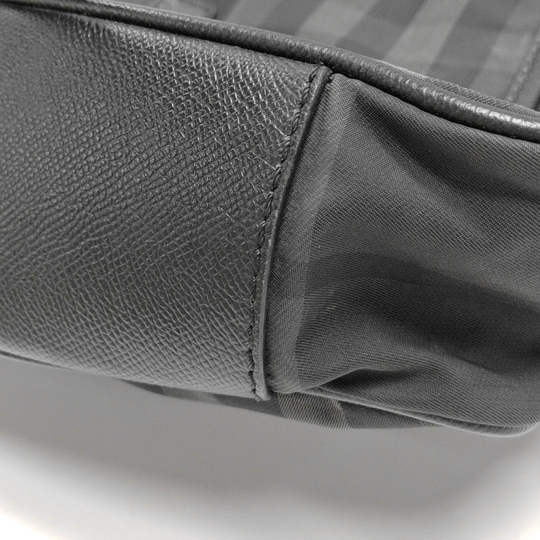 Fabric Shoulder Bag Gray