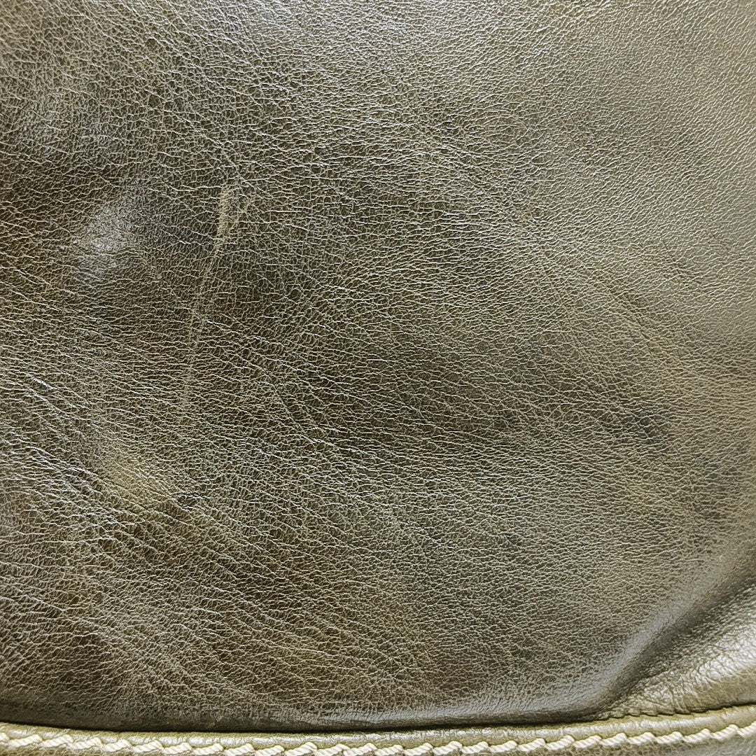 BOOGIE Medium Quilted Calfskin Green