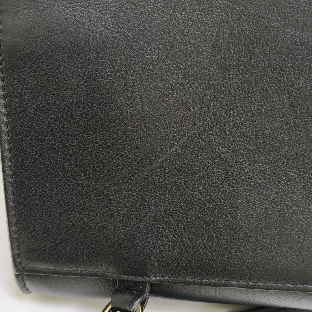 Jet Set Calfskin Black