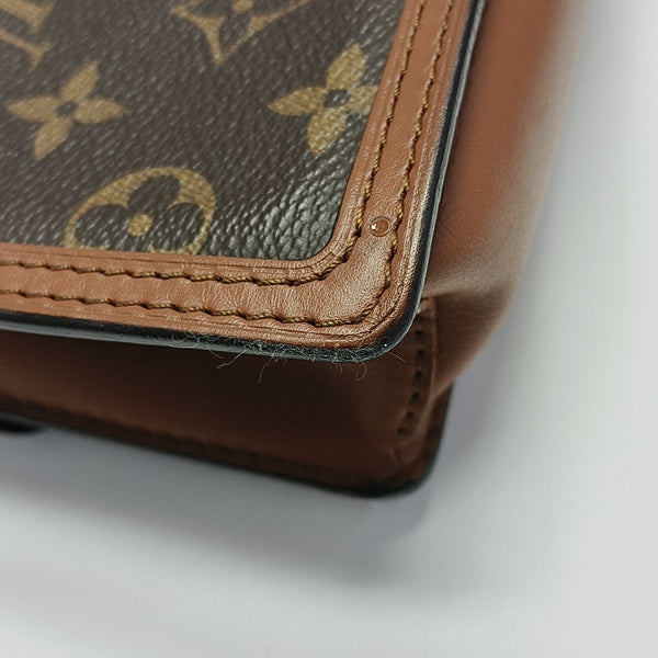 DAUPHINE WOC Monogram Coated Canvas Brown