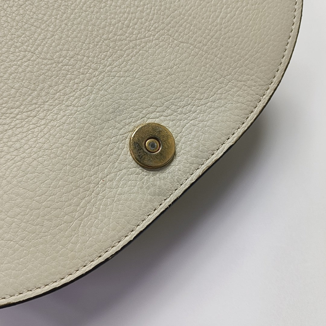 Nile Medium Calfskin White