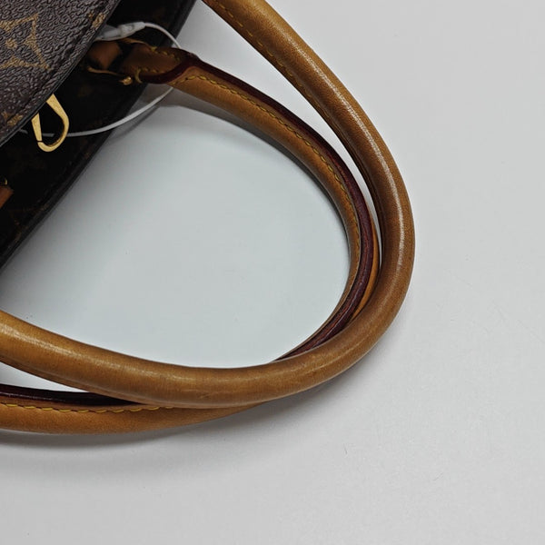 MONTAIGNE Monogram Coated Canvas Brown