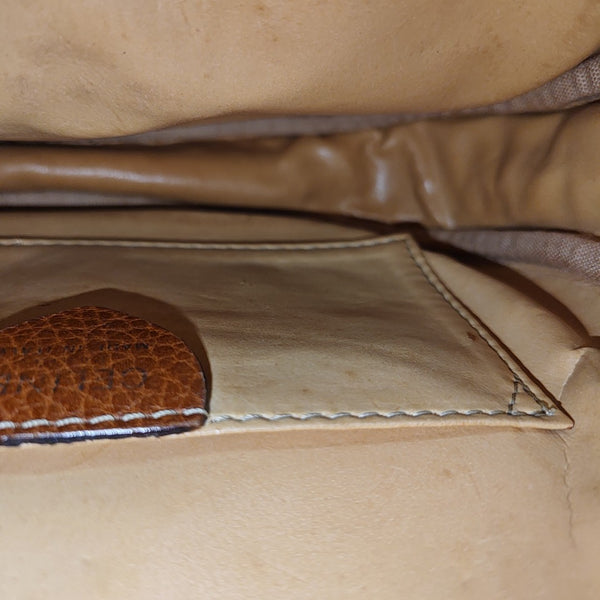 Calfskin Shoulder Bag Brown