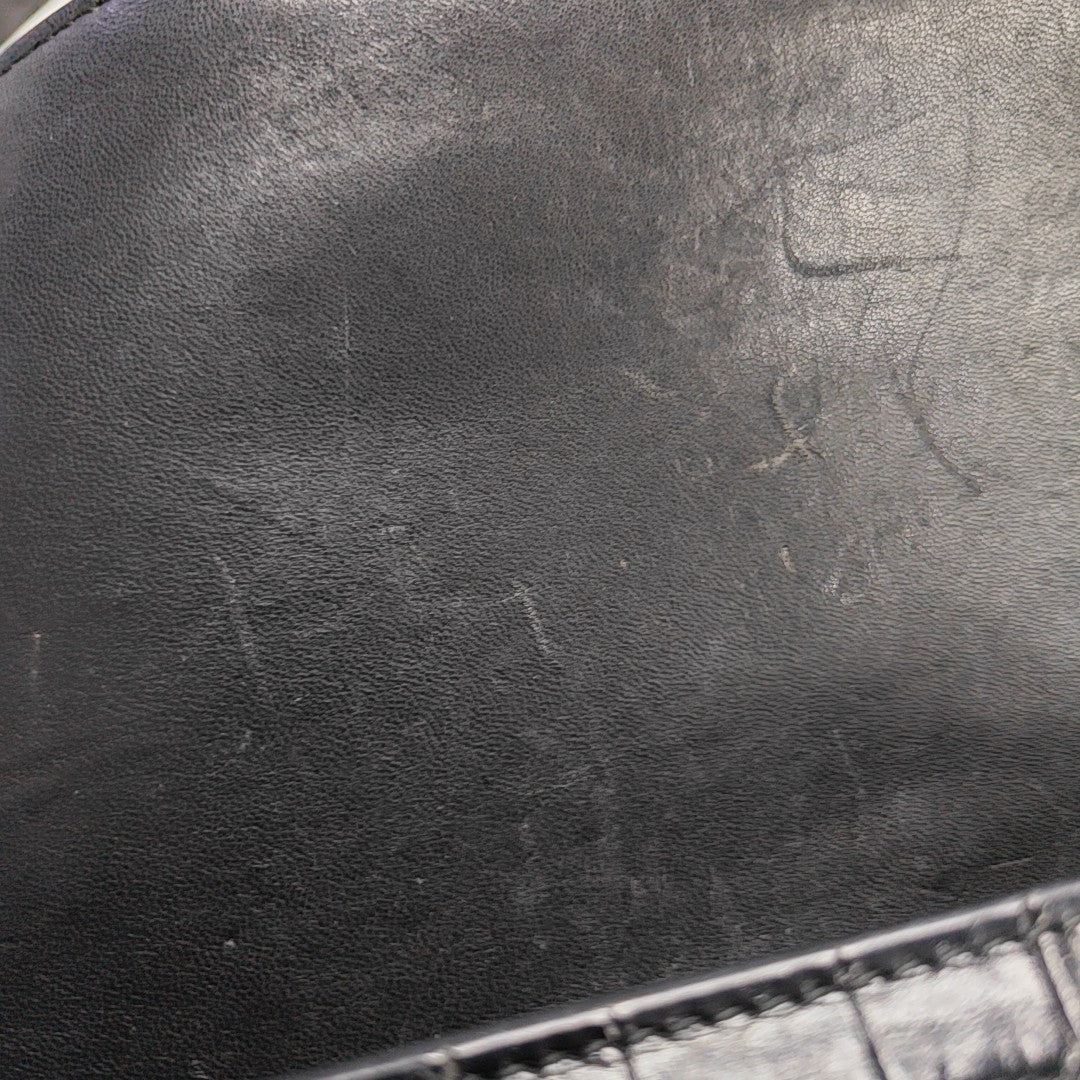 Sharp Calfskin Black