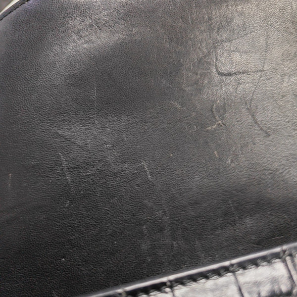 Sharp Calfskin Black