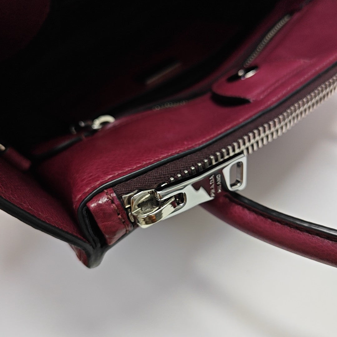 Glace Calf Calfskin Red