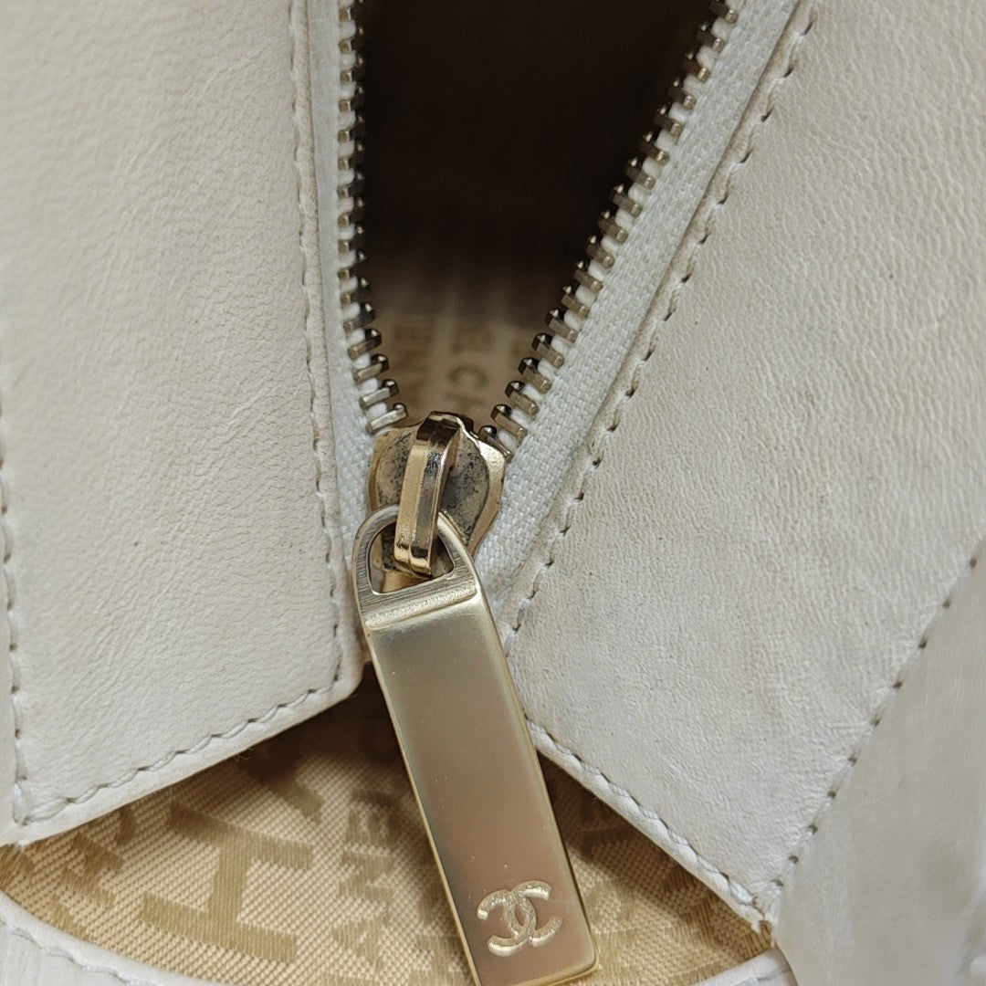 CHOCOLATE BAR Lambskin White
