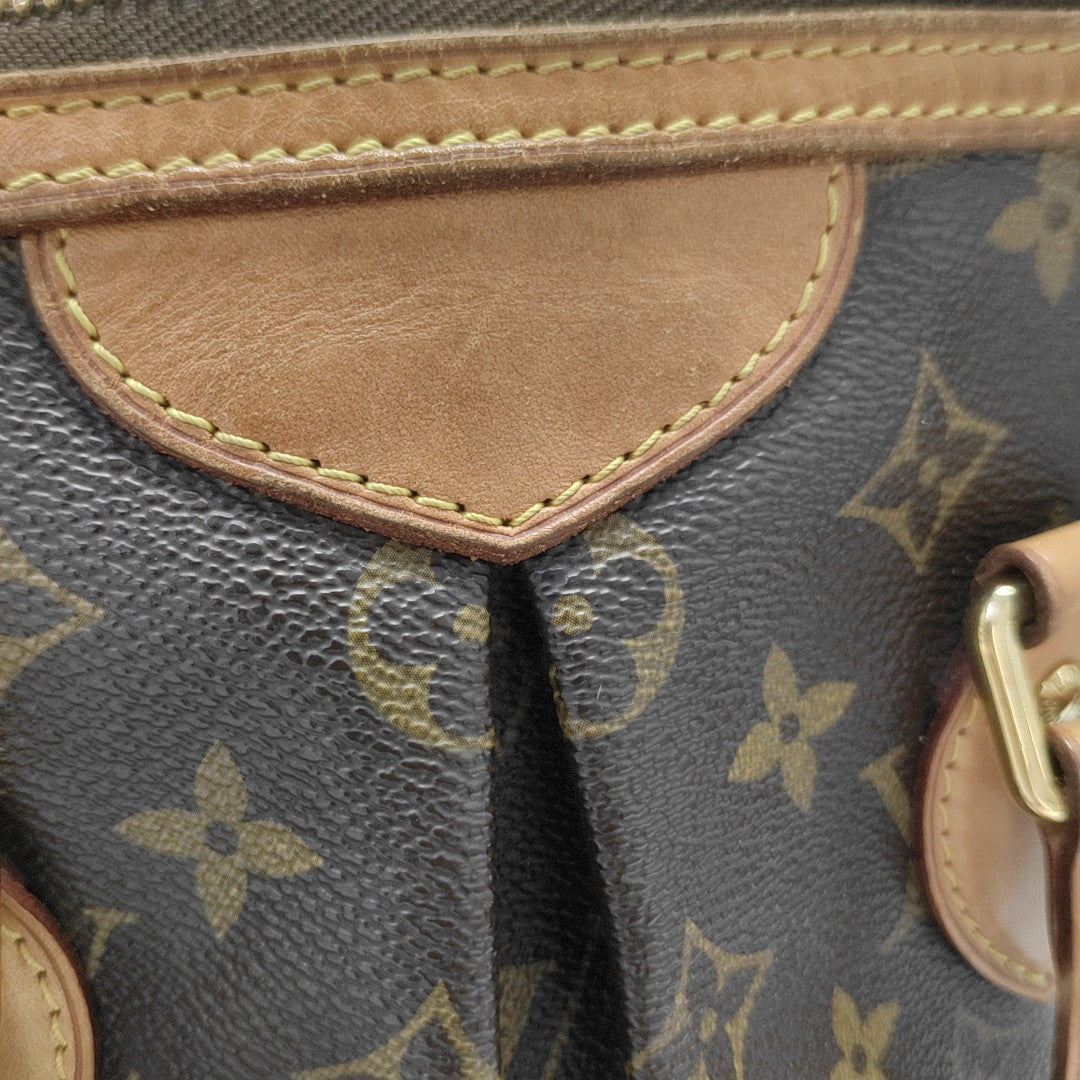 PALERMO PM Monogram Coated Canvas Brown