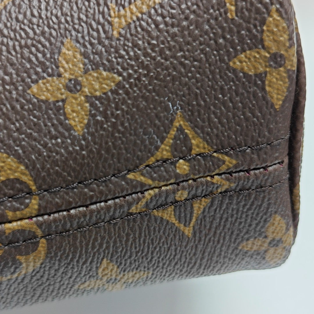 NEVERFULL BB Monogram Coated Canvas Brown