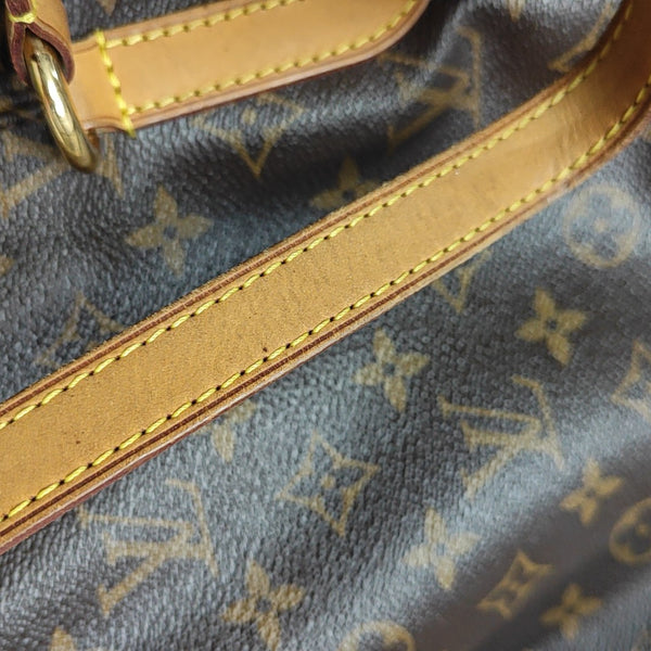 TOTALLY MM Monogram Coated Canvas Brown