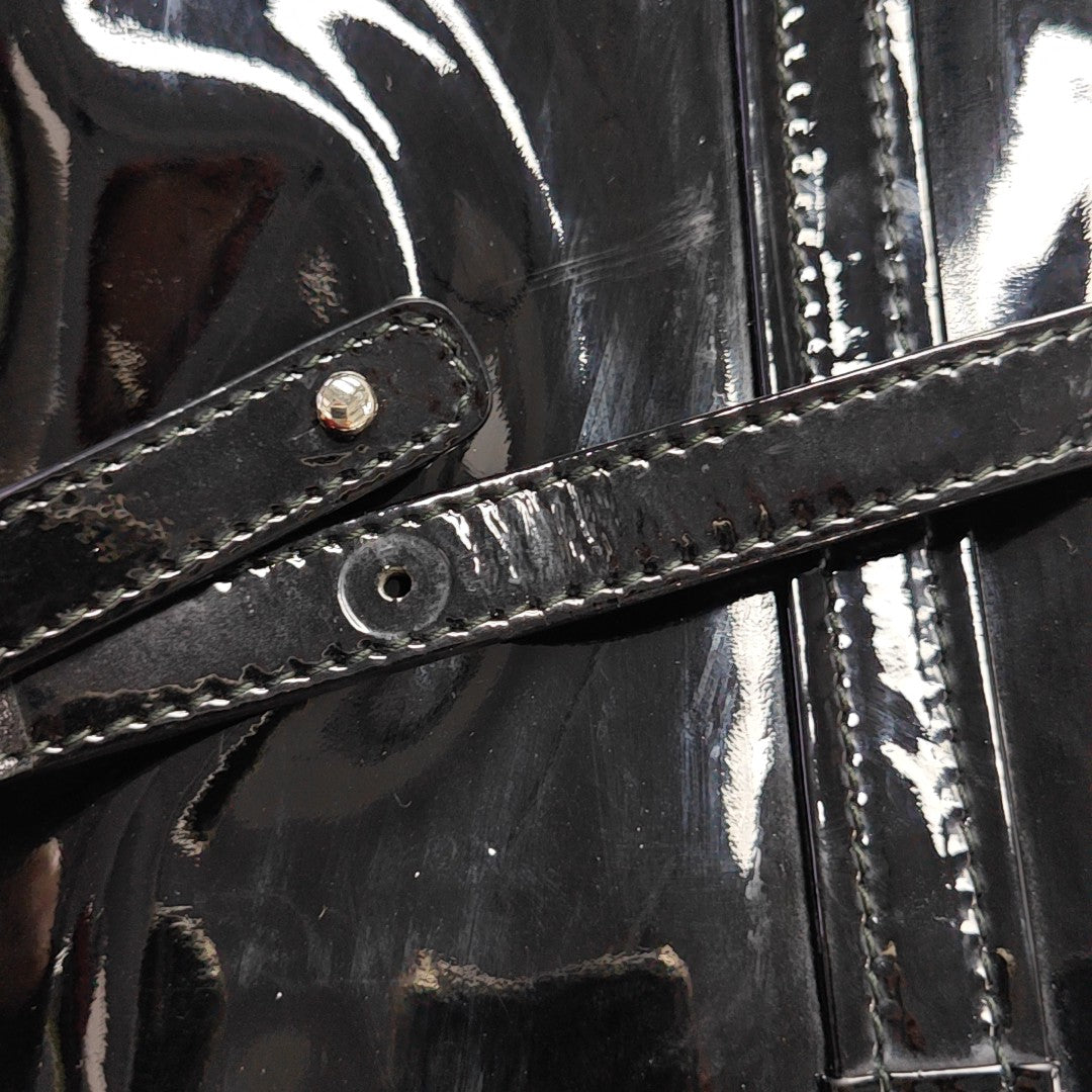 Bazar Patent Leather Black