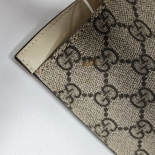 Padlock Small Monogram Coated Canvas Beige