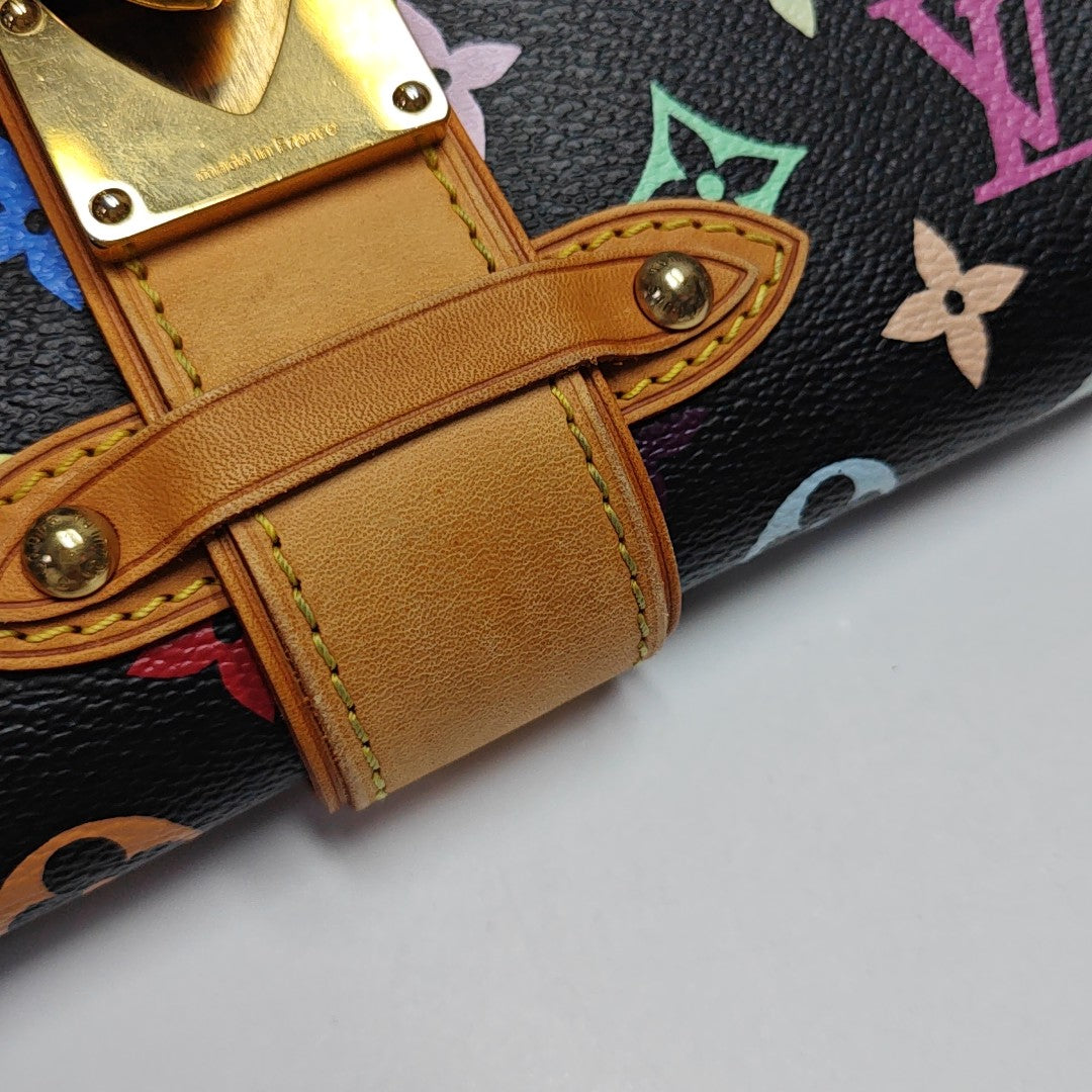 LV × TM SHIRLEY Monogram Coated Canvas Black