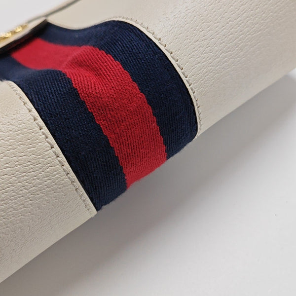 Ophidia Small Calfskin White