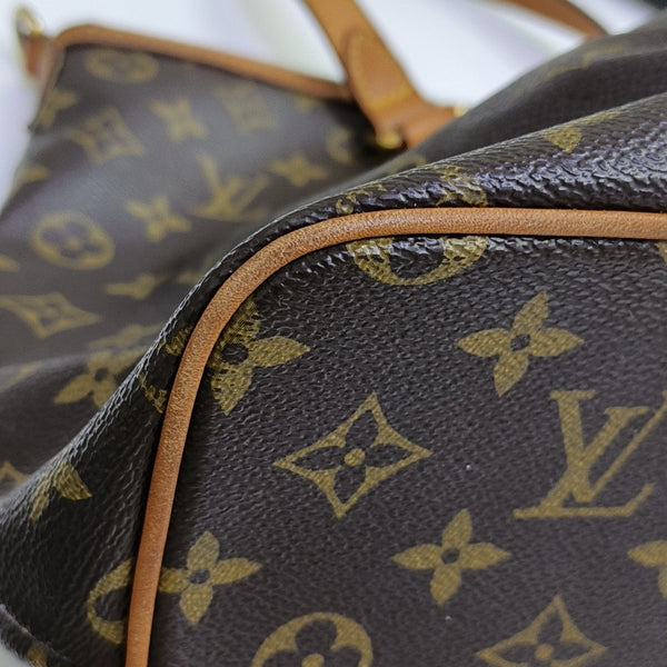 PALERMO PM Monogram Coated Canvas Brown