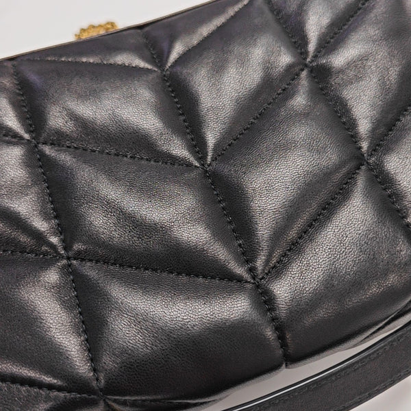 PUFFER Quilted Lambskin Black