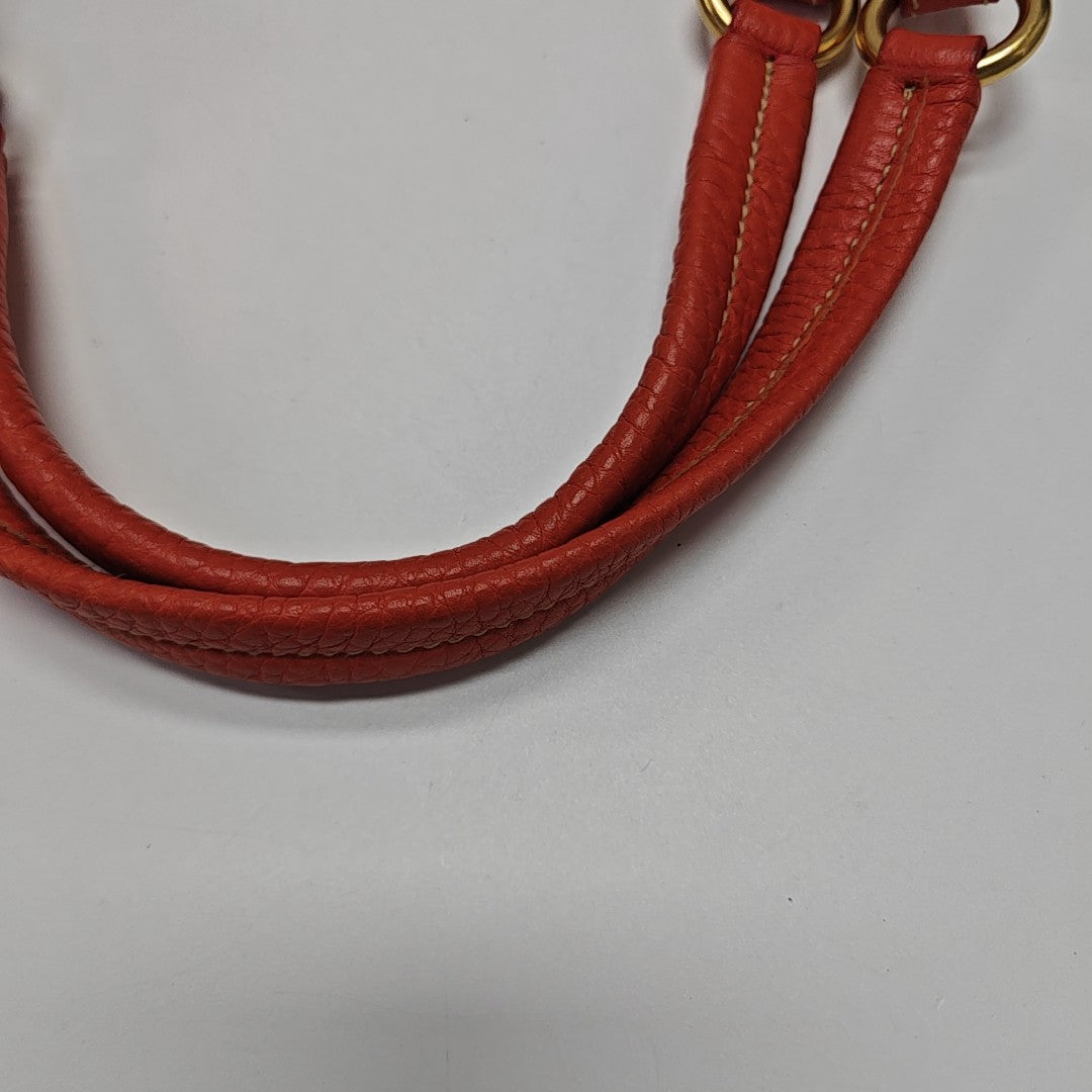 Calfskin Tote Bag Red