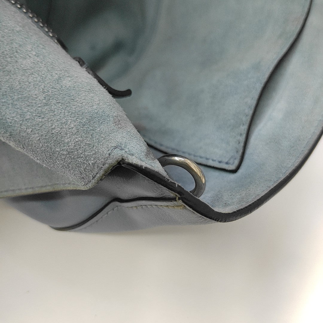 Grace Lux Calfskin Blue