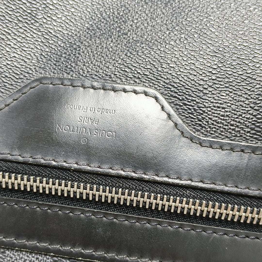 DANIEL Damier Graphite Coated Canvas Gray
