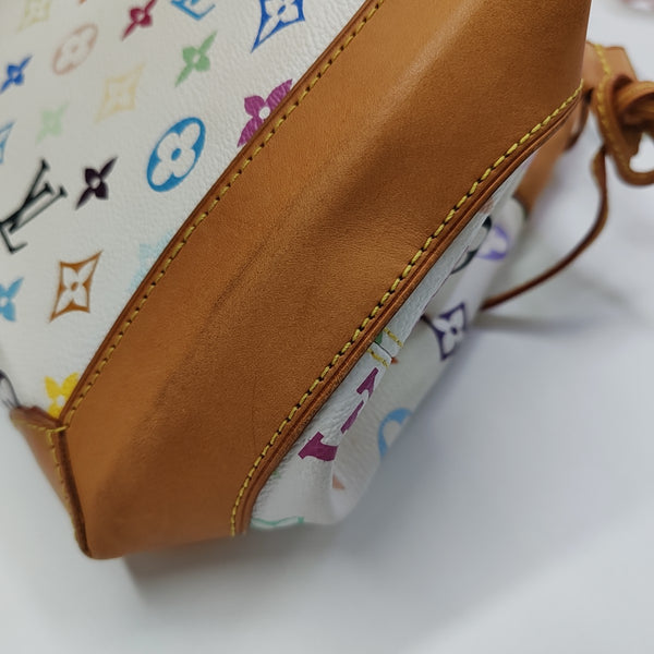 LV × TM URSULA Monogram Coated Canvas White