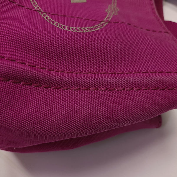 Denim Quilted Canvas Red