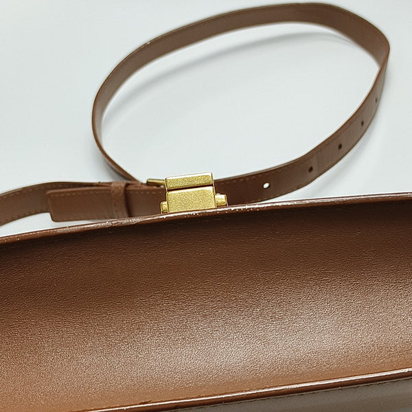 CARRE Calfskin Brown