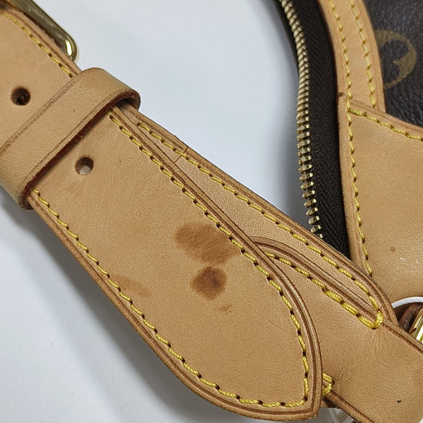 GALLIERA Monogram Coated Canvas Brown