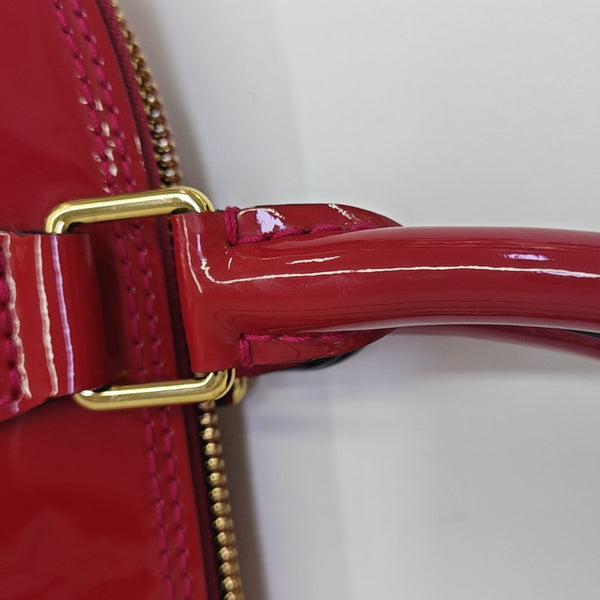 ALMA MM Patent Leather Red