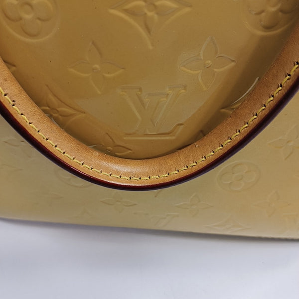 BELMONT MM Patent Leather Yellow