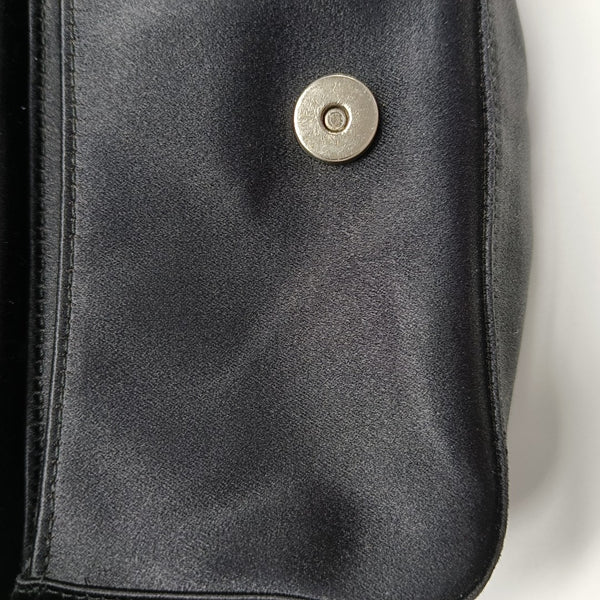 Silk Satin Black