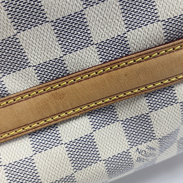 NOÉ GM Damier Azur Coated Canvas White