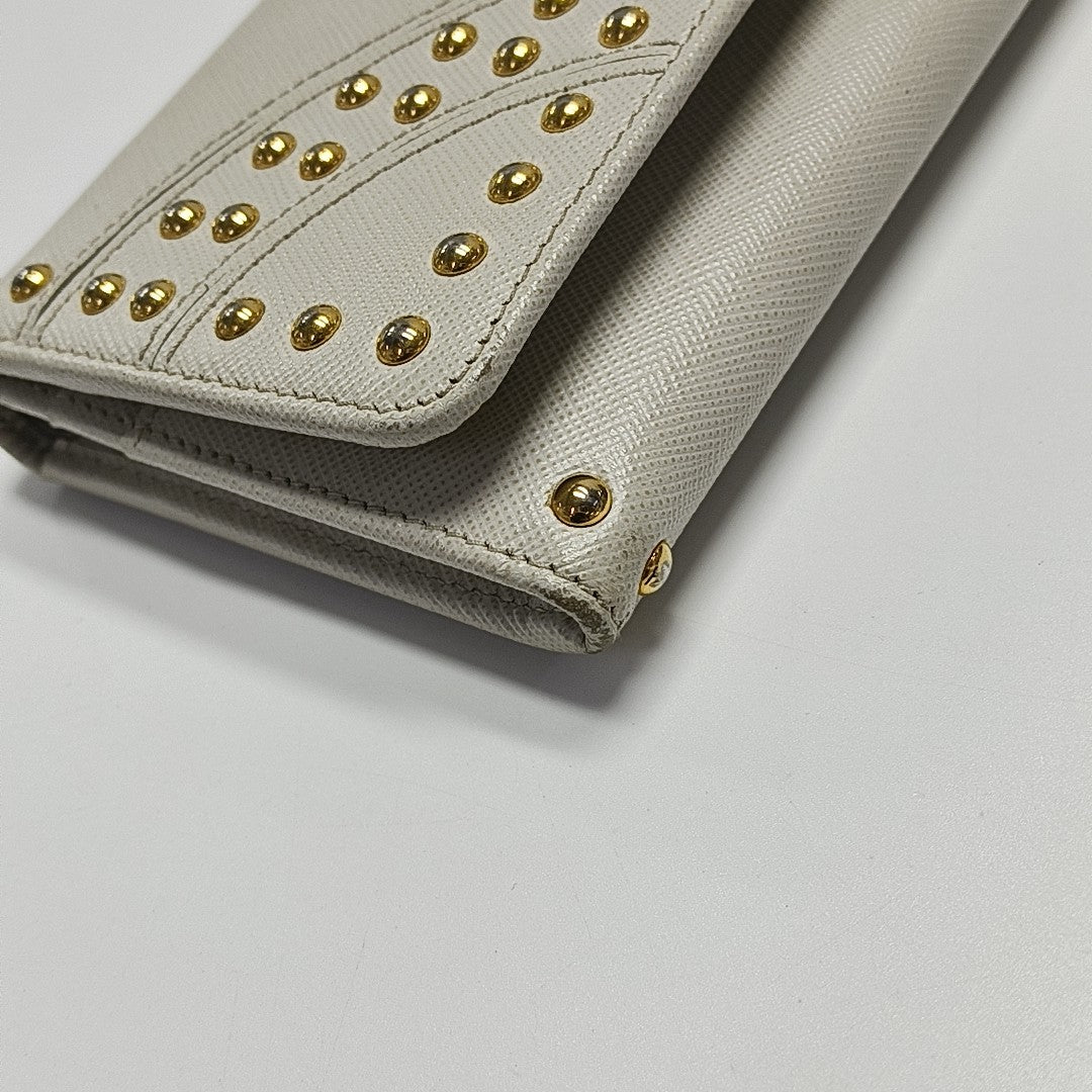 Calfskin Clutch White