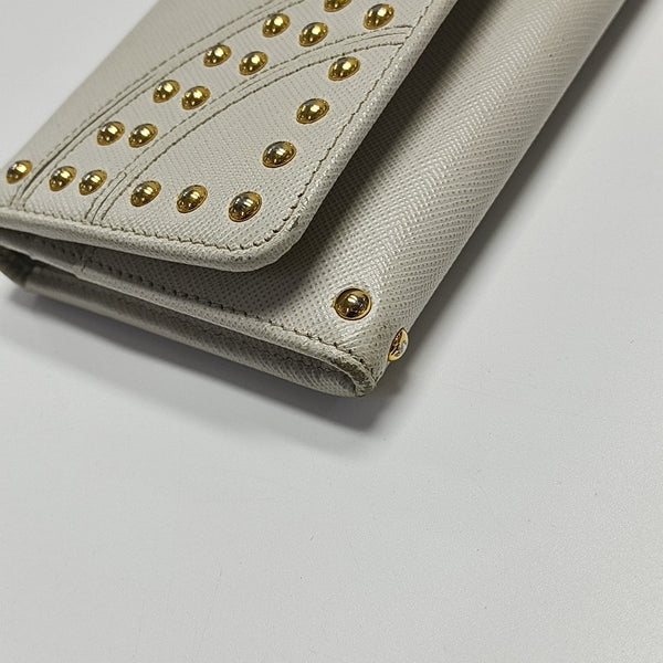 Calfskin Clutch White