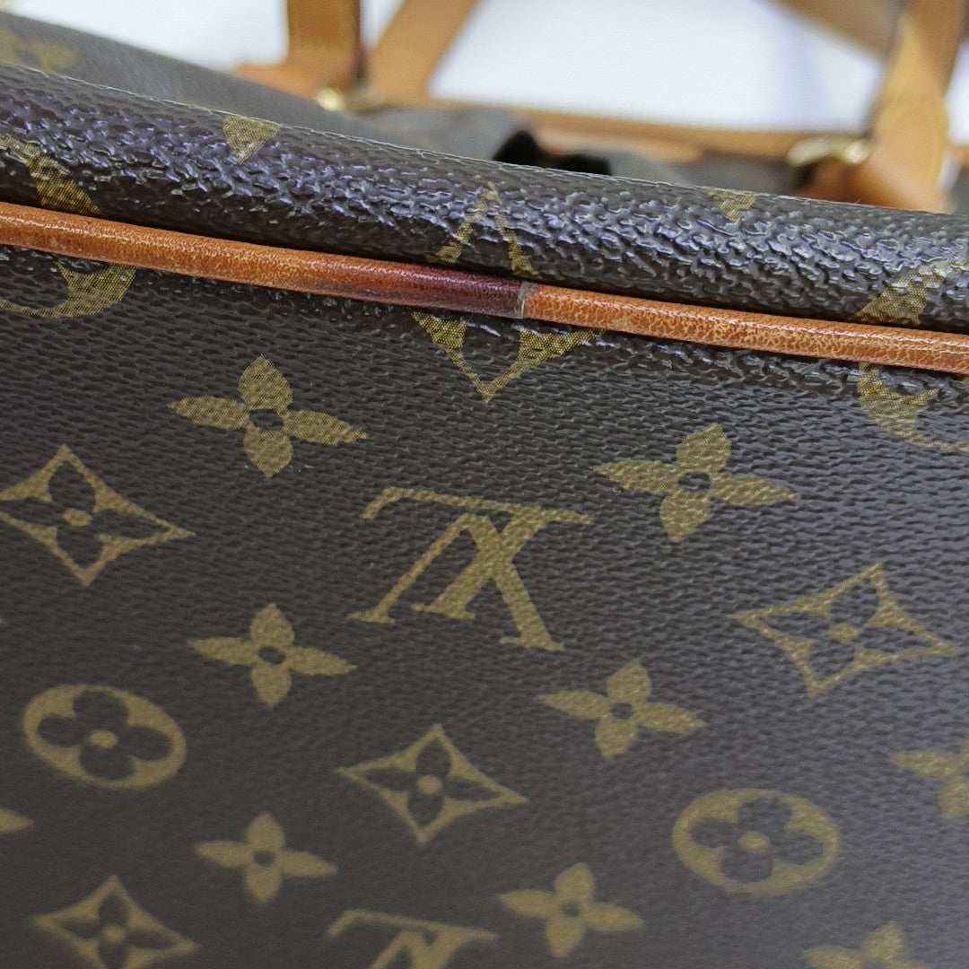 PALERMO PM Monogram Coated Canvas Brown