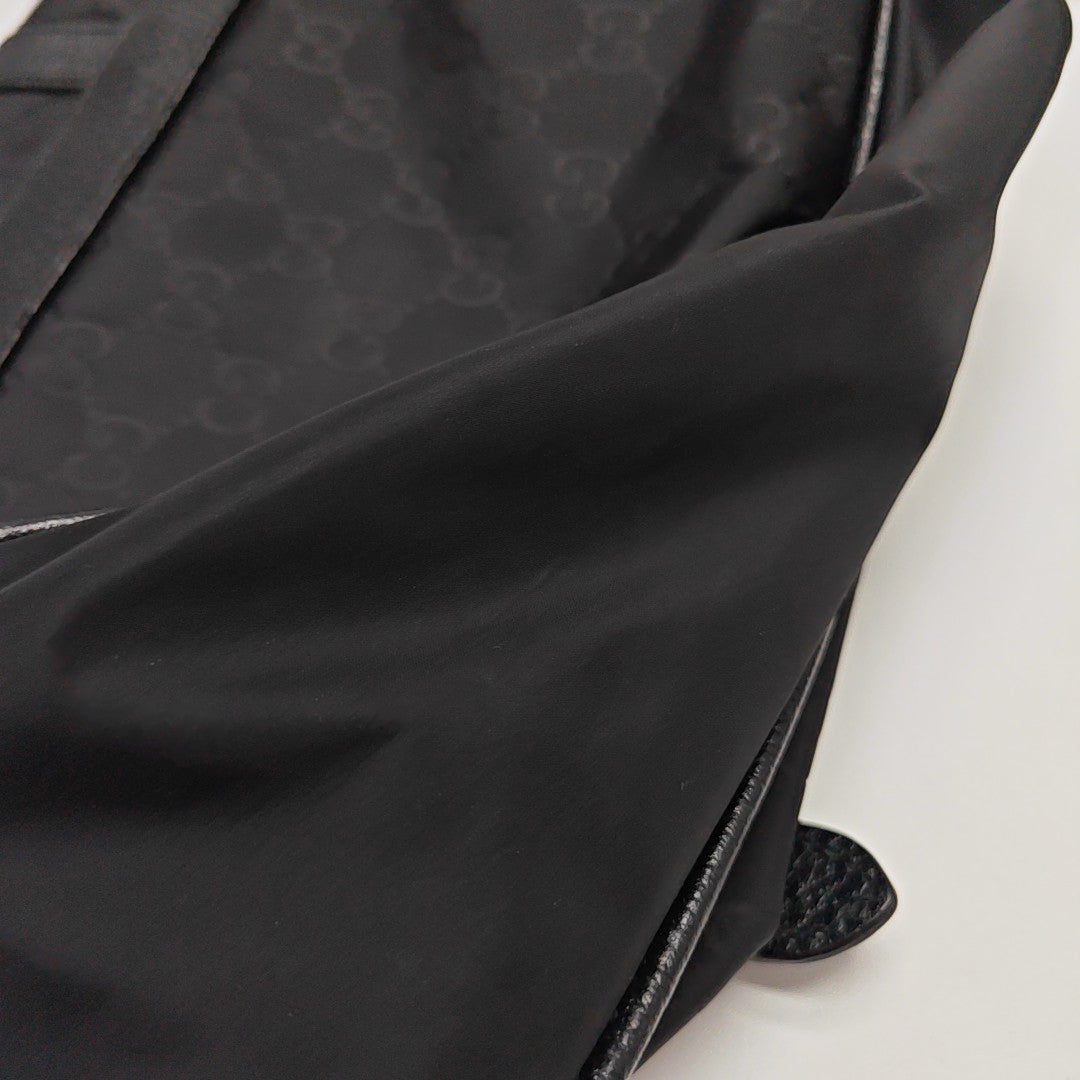 Messenger Monogram Nylon Black