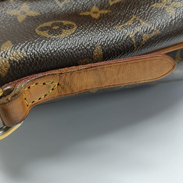 TURENNE Monogram Coated Canvas Brown