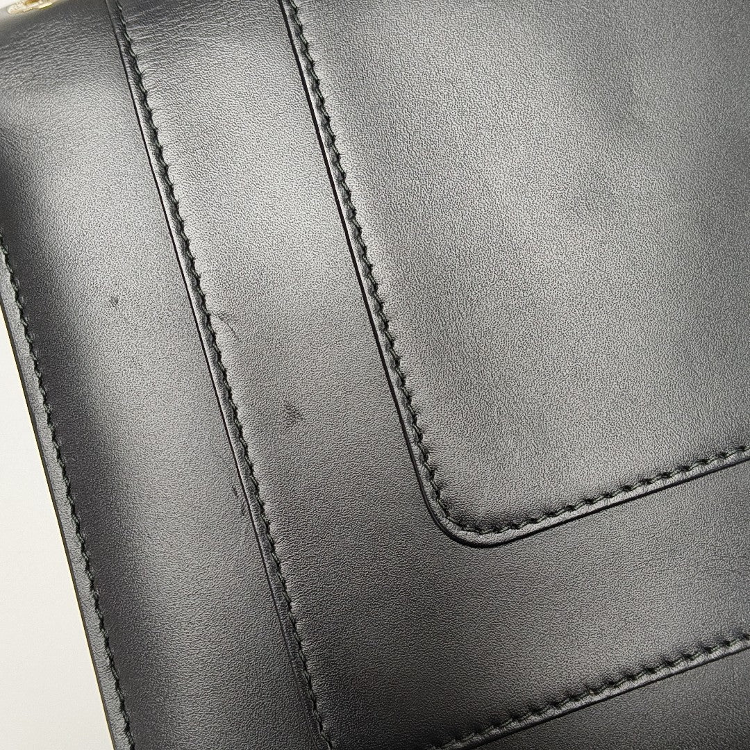SERPENTI FOREVER Medium Quilted Calfskin Black