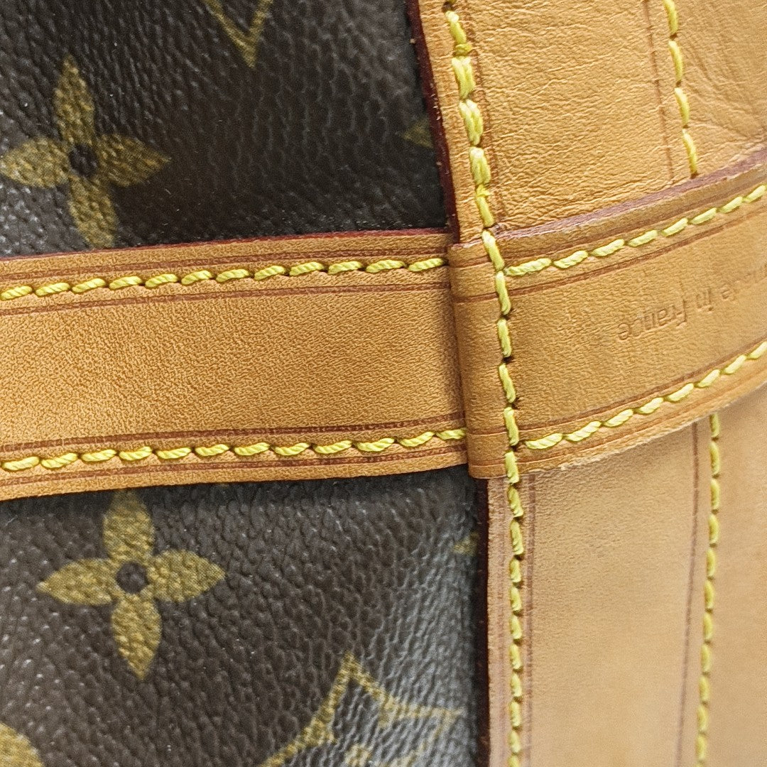NOÉ GM Monogram Coated Canvas Brown