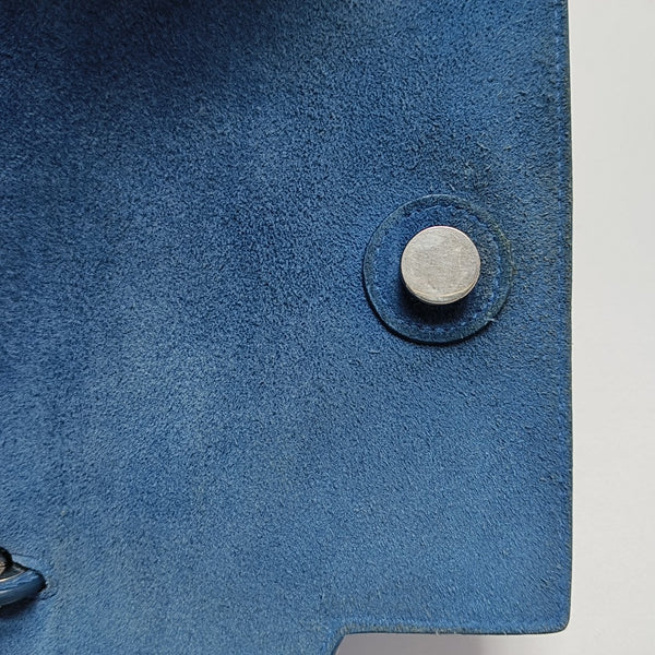 BELT Micro Calfskin Blue