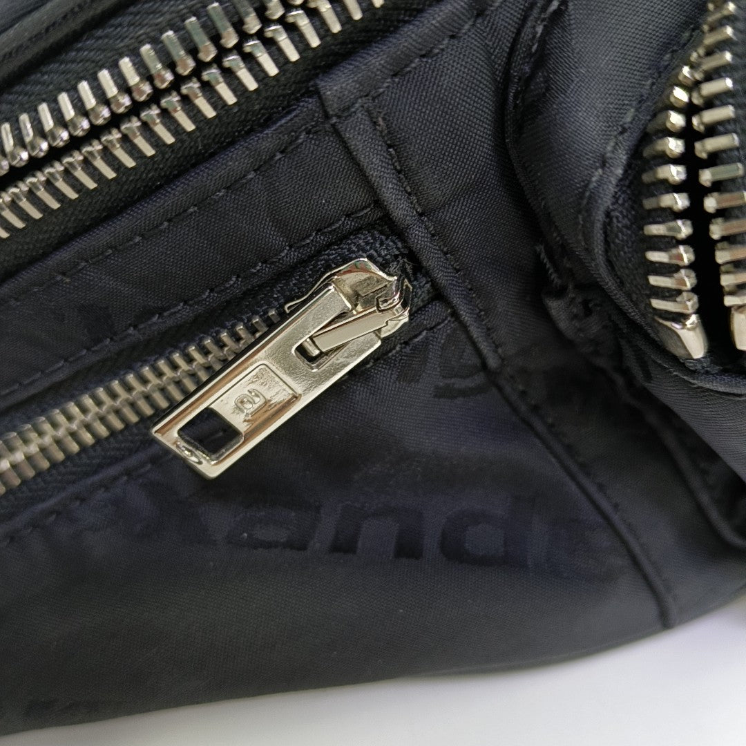 Fabric Belt Bag Black
